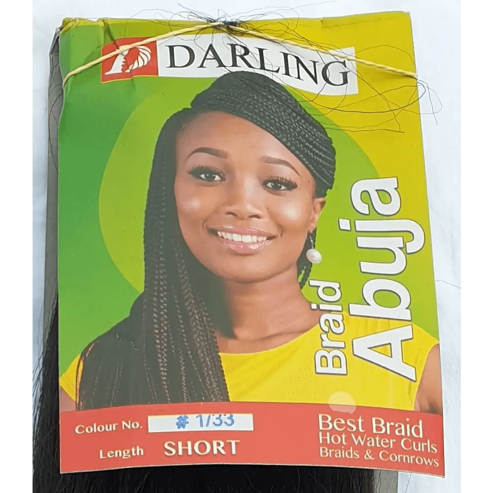 Abuja Braid Short Colour No 1/33 | Afrihair
