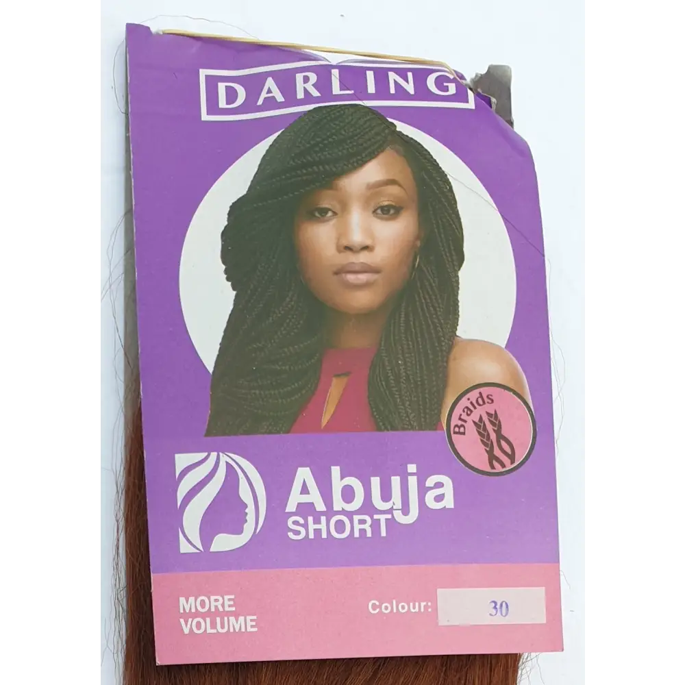 Abuja Braid Short Colour No 30 - 16 Inch Prepulled