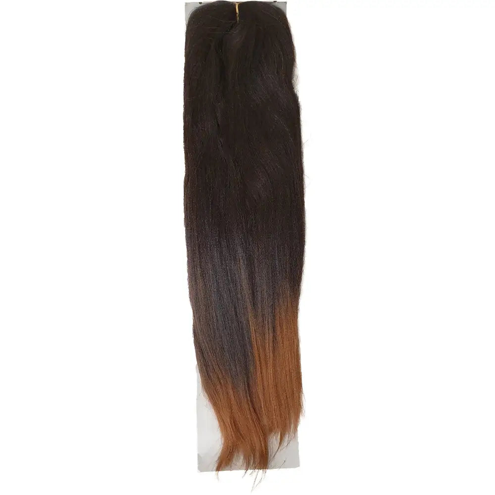 Abuja Extra Long Colour No 2/30 - Black / Brown - 27 Inch