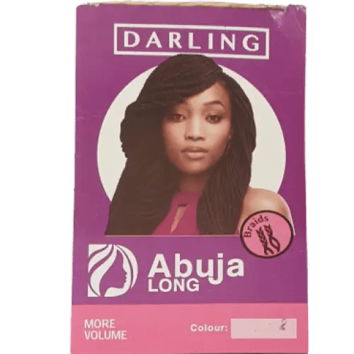 Braid Darkest Brown 24 Inch Prepulled Kanekalon - Abuja 2 | Afrihair