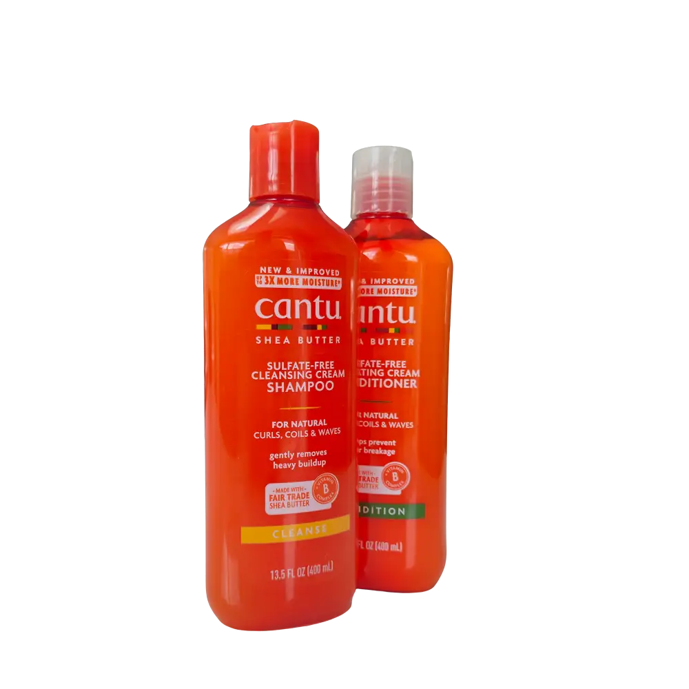 Cantu Shampoo & Conditioner Bundle - Hair Products &