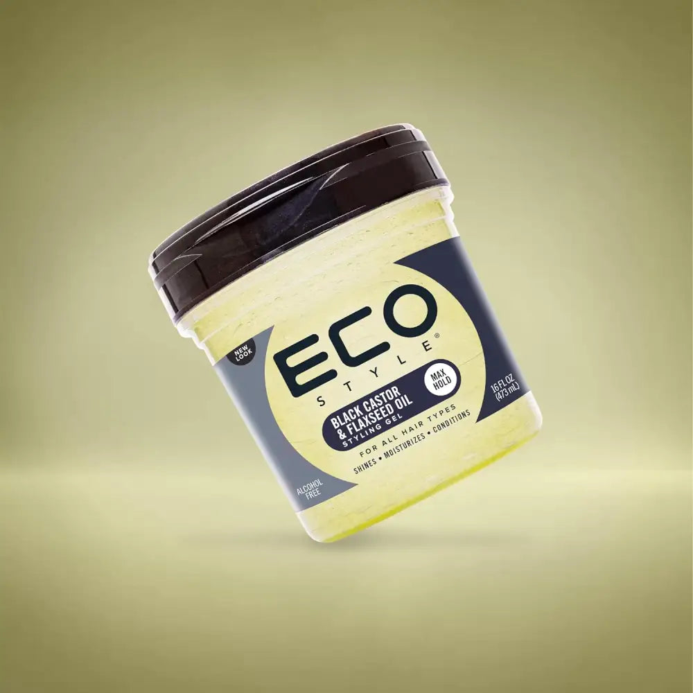 Eco Style Black Castor & Flaxseed Oil 473ml - Gels & Hair