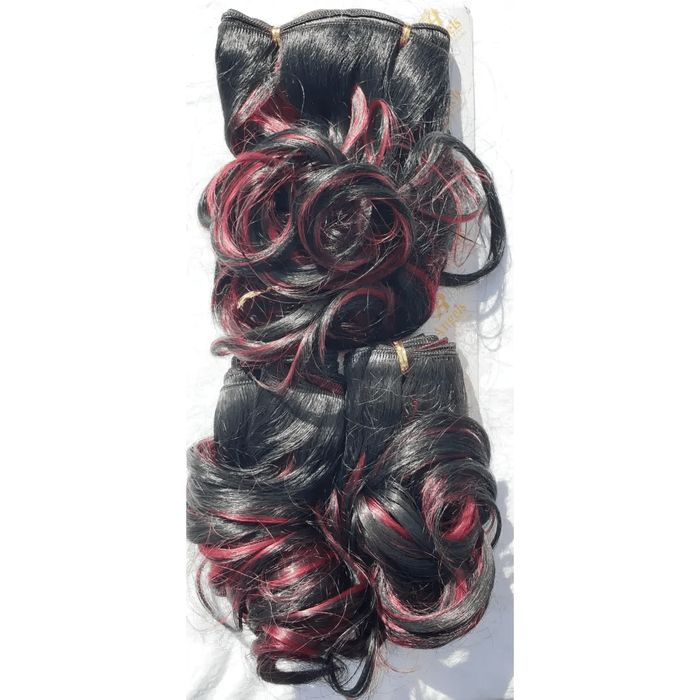 Elegance Weave Colour 1/900 - Black / Burgundy | Afrihair