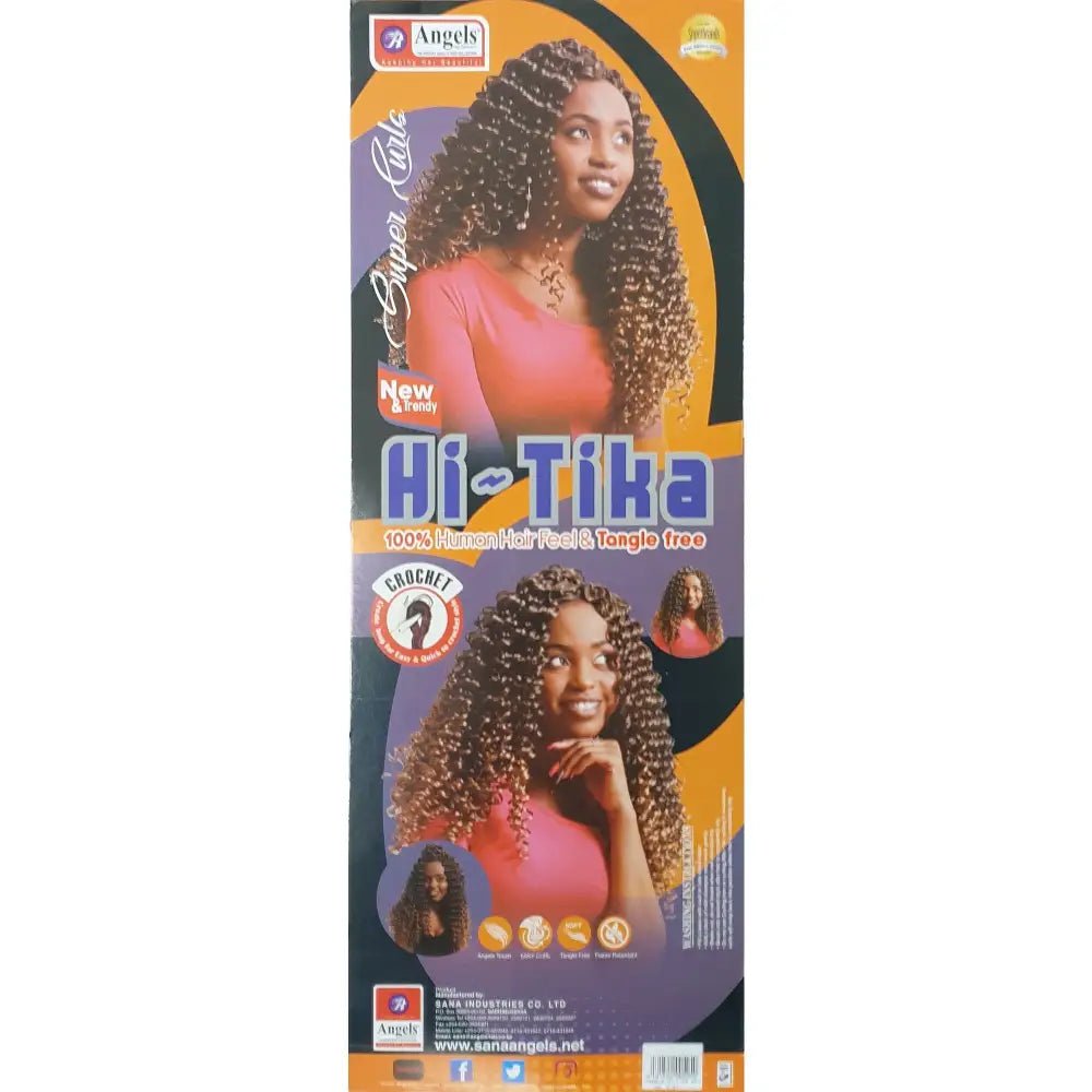 Hi-Tika Colour 1/900 - Black / Burgundy | Afrihair