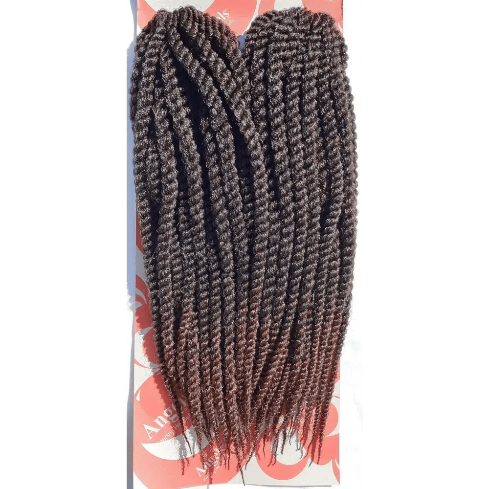 Mambo Twist Crochet Braids Short Colour No 133 - Black / Dark Brown | Afrihair