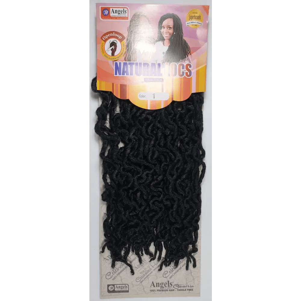 Natural Locs Colour No 1 - Black | Afrihair