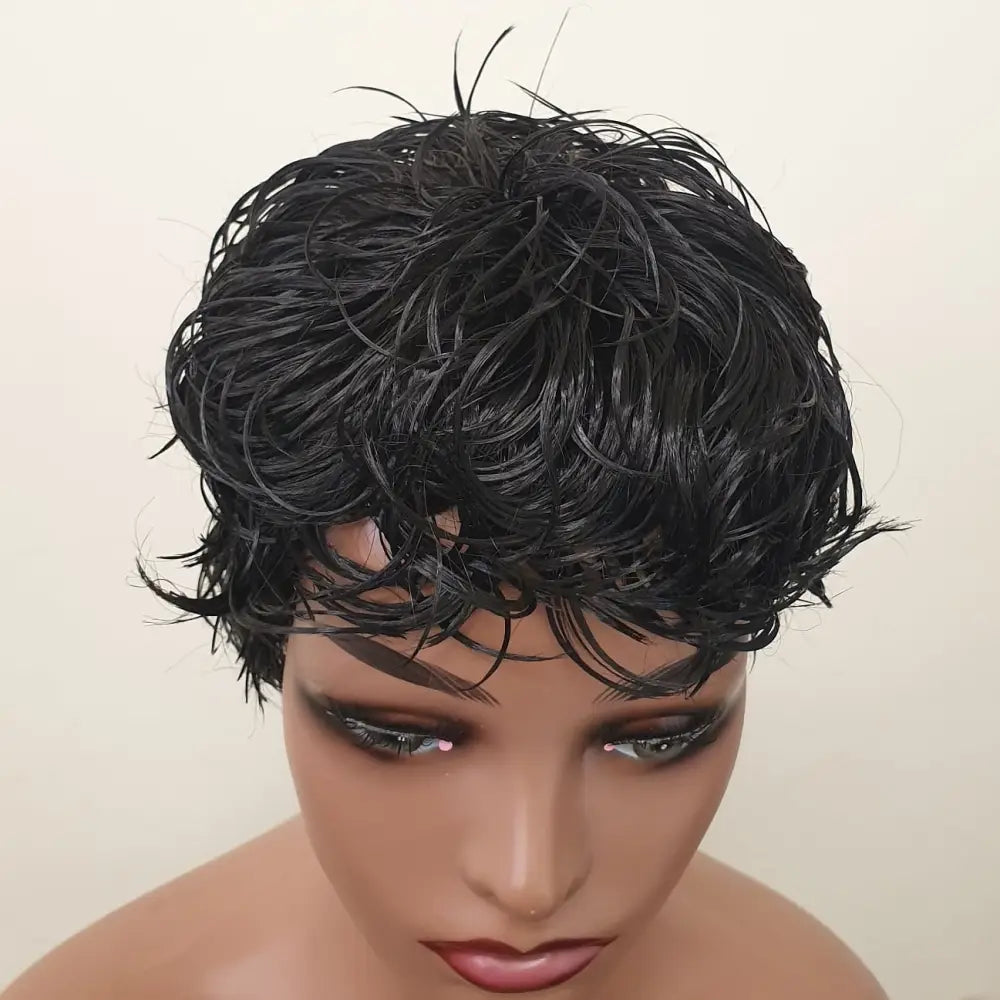 Platinum Wig Colour 1 - Synthetic Hair -> Wig