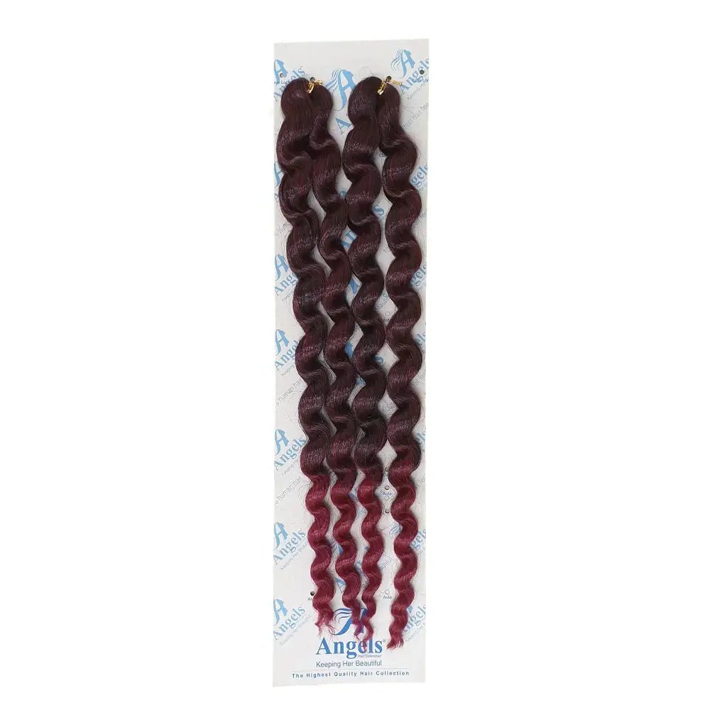 Spanish Bulk Long Colour 1/900 - Black / Burgundy | Afrihair