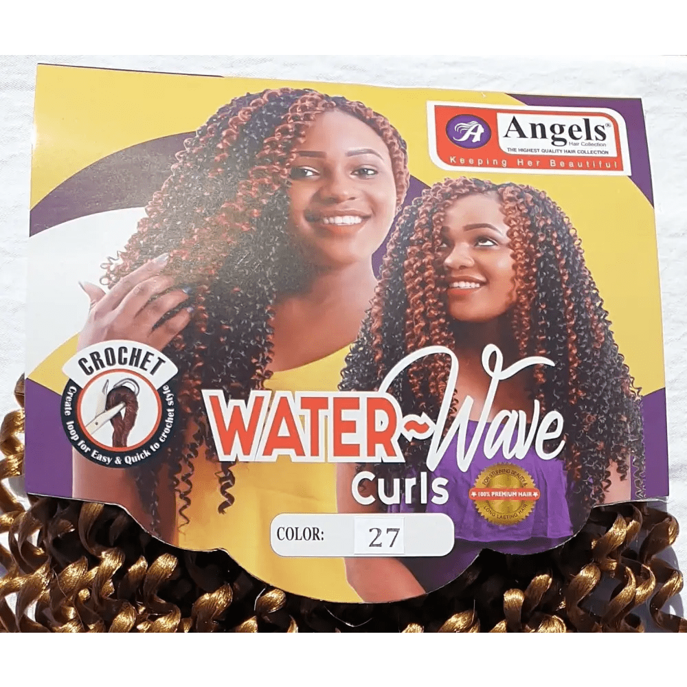 Water Wave Curls Colour No 27 - Golden Blonde | Afrihair