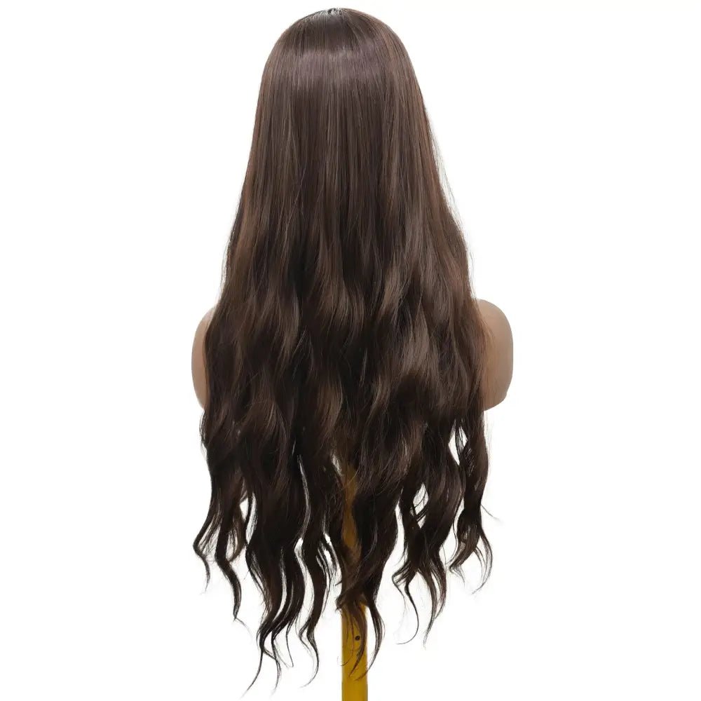 Wig - Choclate Brown Colour 8 Body Wave 28 Inches | Afrihair
