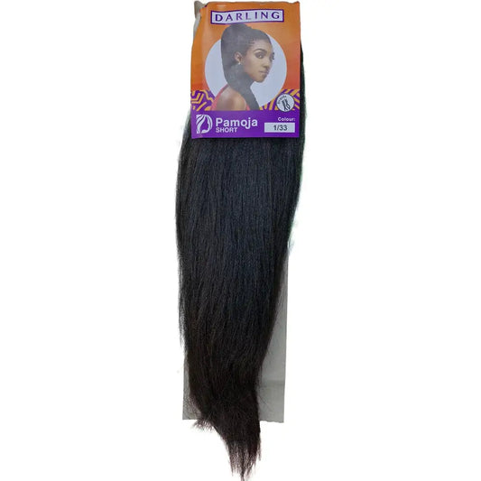 16 Inch Prepulled Braiding Hair Pamoja 1/33 - Black/Brown