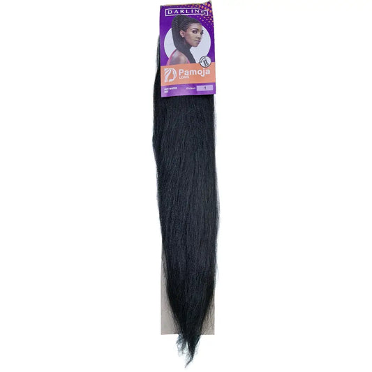 24 Inch Prepulled Braiding Hair Pamoja 1 - Black - 24 Inch