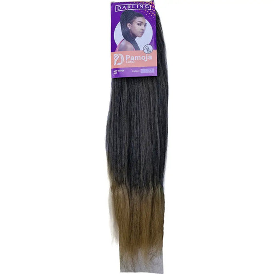 24 Inch Prepulled Braiding Hair Pamoja 2/27 - Black/Golden