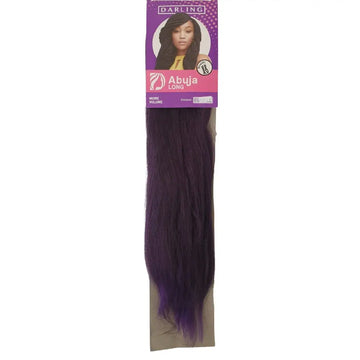 24 Inch Prepulled Kanekalon Braiding Hair Abuja PURPLE - 24 