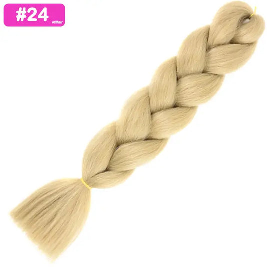 #24 - Jumbo Braiding Hair 24 Inch Blonde - Afrihair - 24