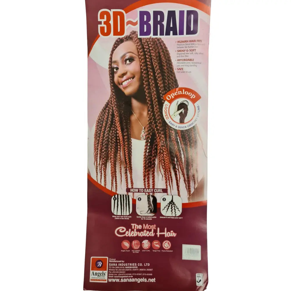 3D Braid Colour No 1/27 - General