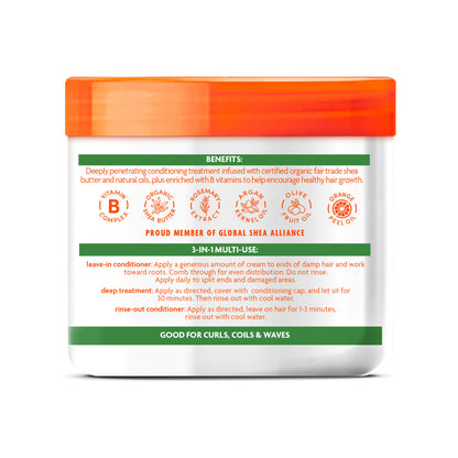 Cantu Argan Oil Leave-In Repair Cream benefits and 3-in-1 directions