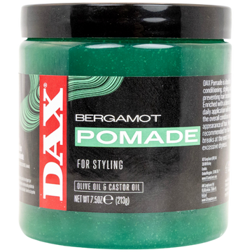 DAX Bergamot Pomade with Olive Oil and Castor Oil 397g jar
