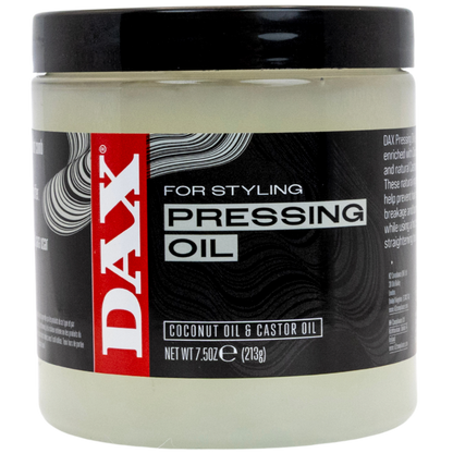 DAX Pressing Oil with Coconut Oil and Castor Oil 397g jar