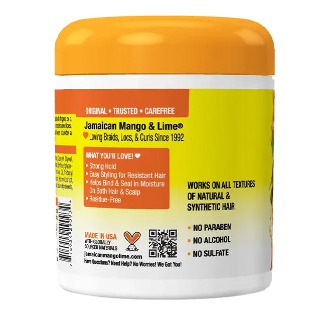 Jamaican Mango & Lime Resistant Formula Locking Gel - Back