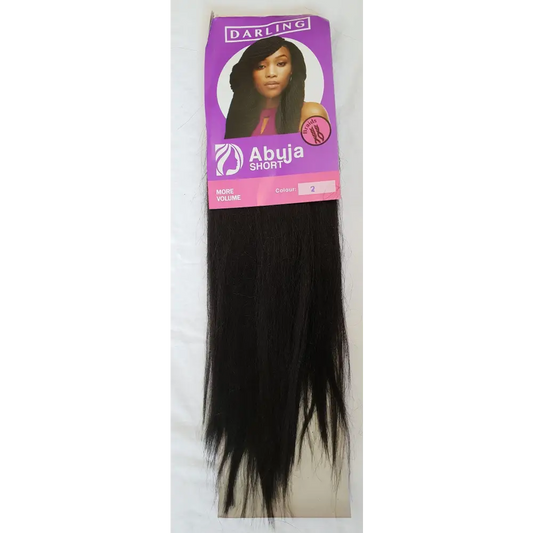 Abuja Braid Short Colour No 2 - 16 Inch Prepulled