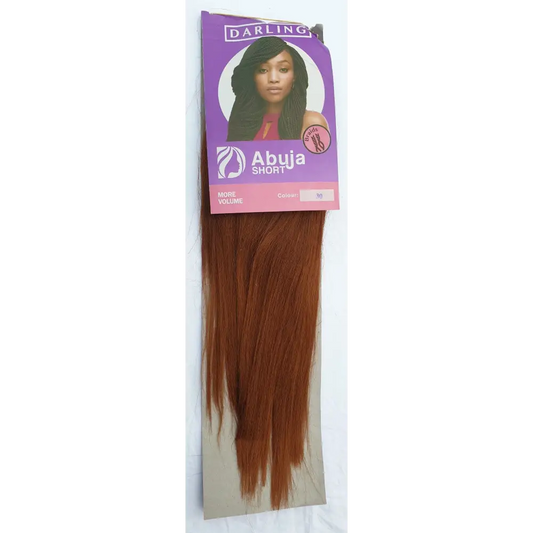 Abuja Braid Short Colour No 30 - 16 Inch Prepulled