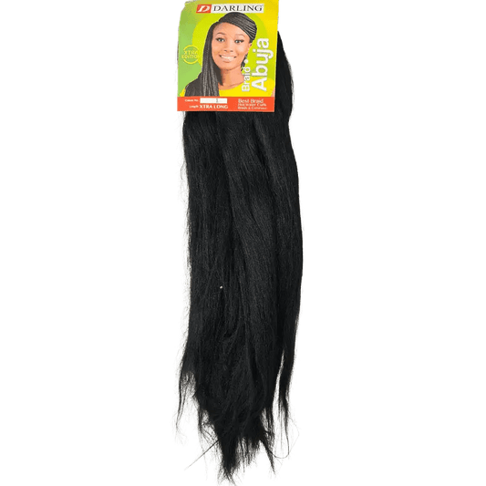 Abuja Extra Long Colour No 1 - Black | Afrihair