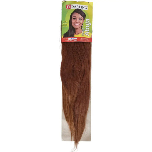 Abuja Extra long Colour No 30 - Brown - 27 Inch Prepulled