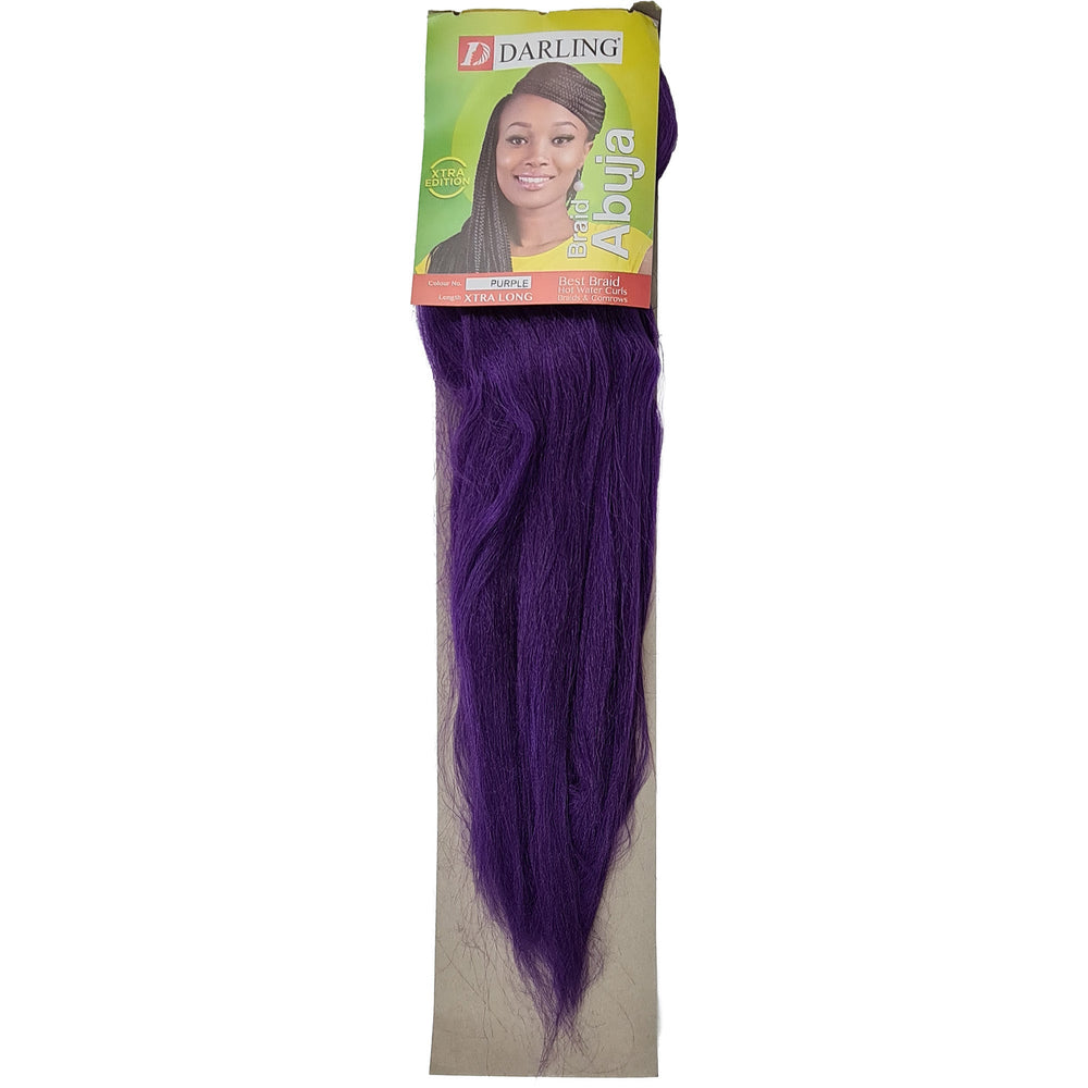 Abuja Extra Long Colour No PURPLE - 27 Inch Prepulled