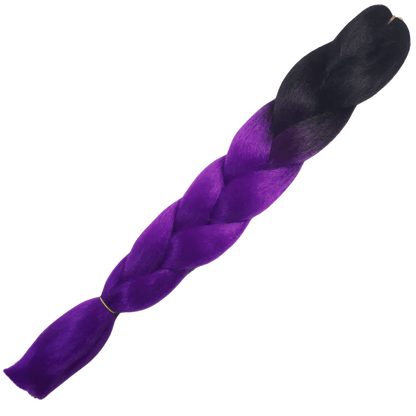 Afrihair Braid No B16 - Ombre Black/Purple | Afrihair