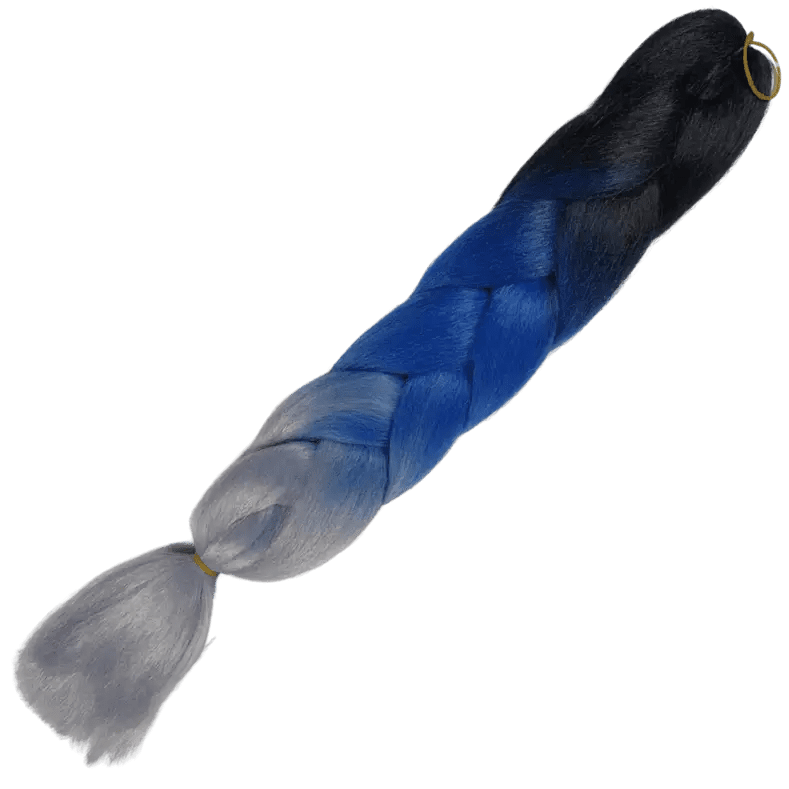 Afrihair Braid No C20 - Ombre Black/Blue/Grey | Afrihair