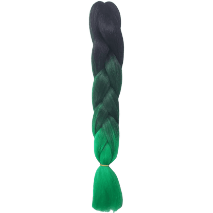 Afrihair Braid No C7 - Ombre Black/Green/Green | Afrihair