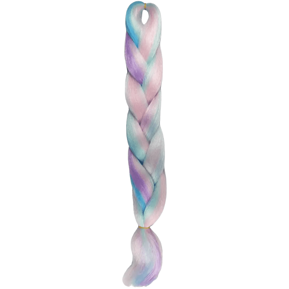 Afrihair Braid No M4 - Candy/Unicorn Blue/Purple/Green/Pink | Afrihair