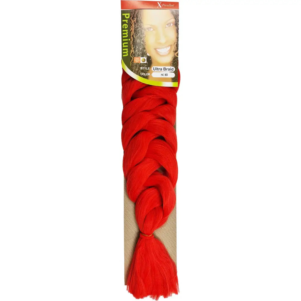 Afrihair Xpression Colour RED - 41 Inch Braiding Hair