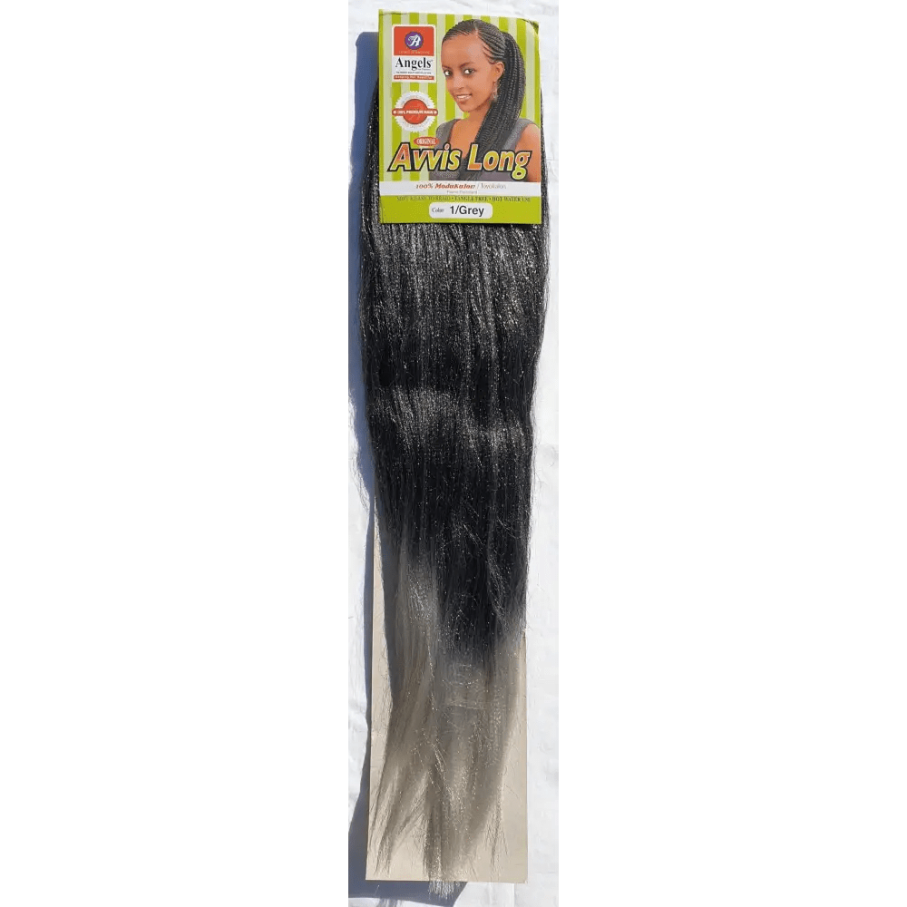 Avvis Braid Long Colour 1/Grey | Afrihair