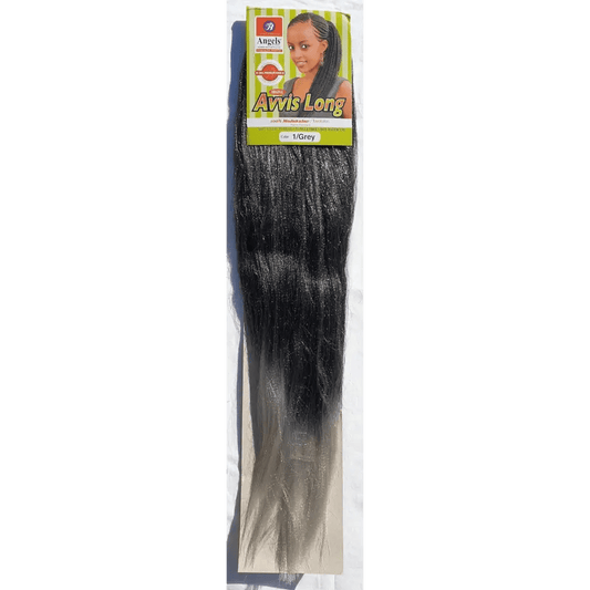 Avvis Braid Long Colour 1/Grey | Afrihair