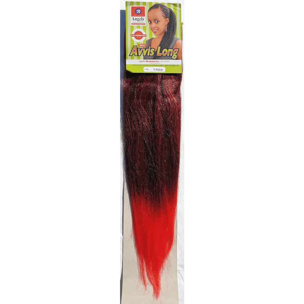 Avvis Braid Long Colour 1/Red | Afrihair