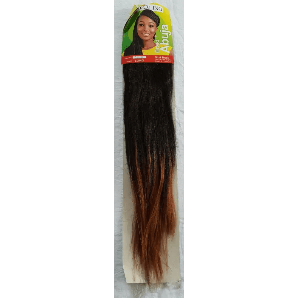 Braid Black/Brown 24 Inch Prepulled Kanekalon - Abuja 2/30 | Afrihair