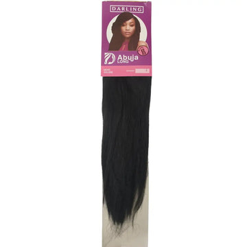 Braid Darkest Brown 24 Inch Prepulled Kanekalon - Abuja 2 | Afrihair
