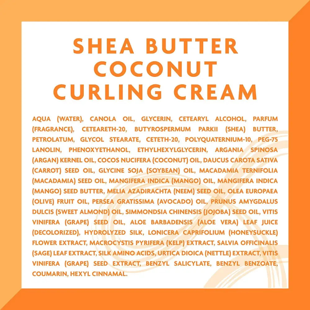 Cantu Shea Butter natural Coconut Curling Cream, 340g (12oz)