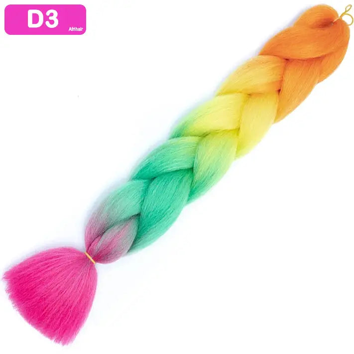 D3 - Jumbo Braiding Hair 24 Inch Ombre