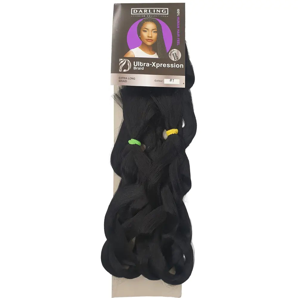 Darling - Ultra Xpression Colour 1 - 41 Inch Braiding Hair