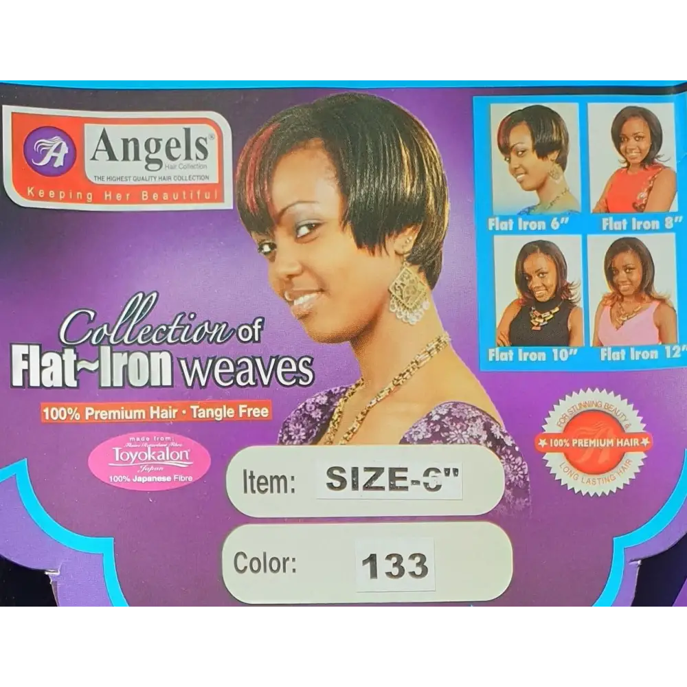 Flat-Iron 6" Straight Weave Colour No 133 | Afrihair