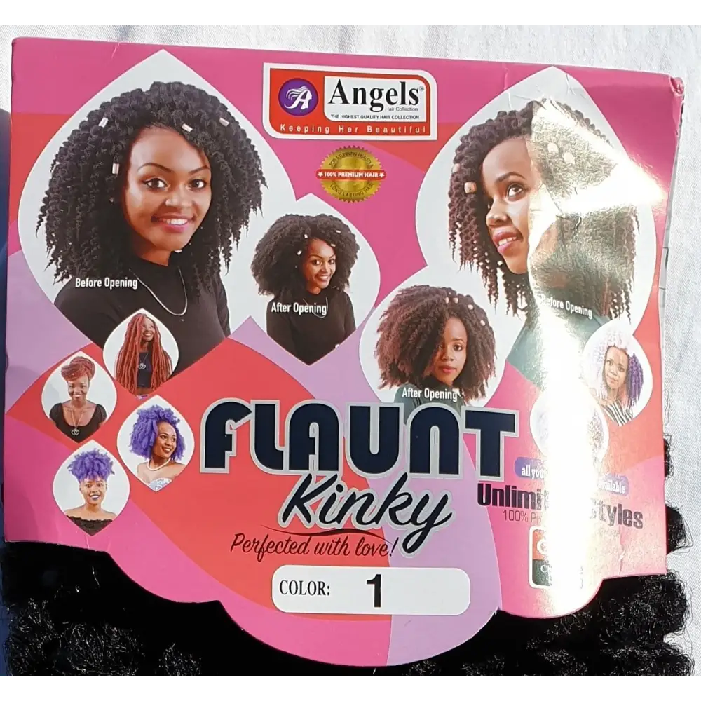 Flaunt Kinky Colour No 1 - Crochet