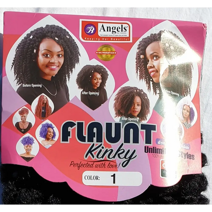 Flaunt Kinky Colour No 1 - Crochet