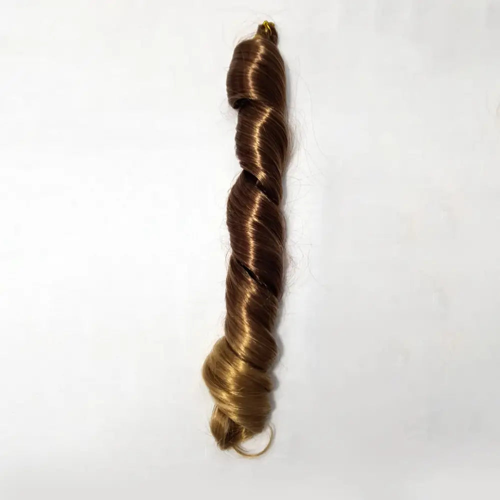 French Curl Braiding Hair - Colour T33/27 - Brown/Golden Blonde | Afrihair