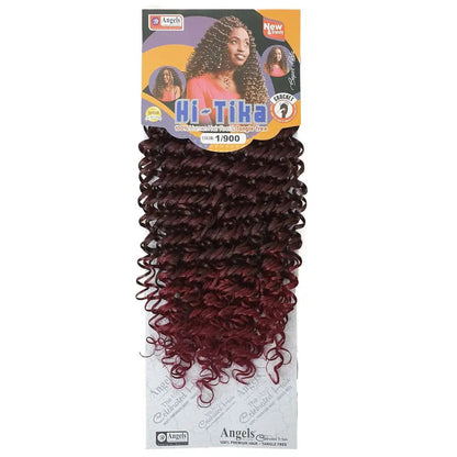 Hi-Tika Colour 1/900 - Black / Burgundy | Afrihair