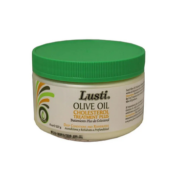 Lusti Olive Oil Cholesterol Treatment Plus 8oz | Afrihair