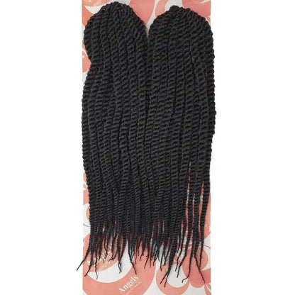 Mambo Twist Crochet Braids Short Colour No 2 - Darkest Brown | Afrihair