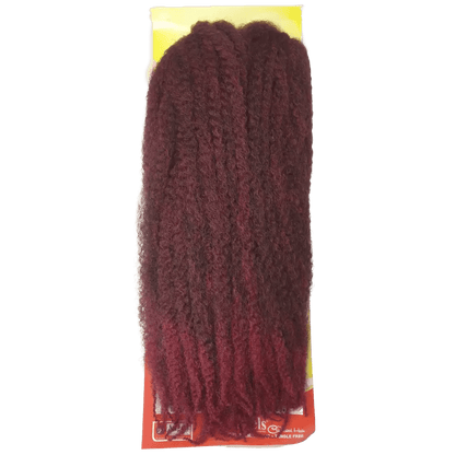 Marley Braid Colour 1/900 - Black / Maroon | Afrihair